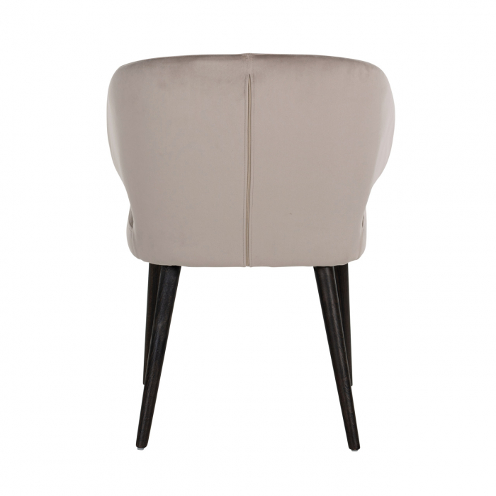 Scaun  Indigo bej  catifelat [3]