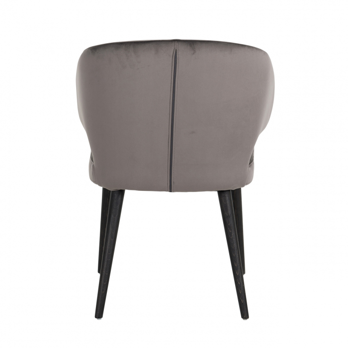 Scaun Indigo gri  catifelat [3]