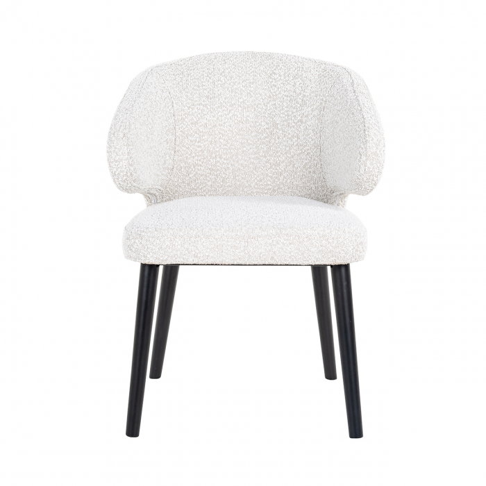 Scaun Indigo alb  bouclé [4]