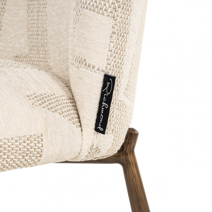 Scaun Lana (set de 2) (Grafic bej), Dims: 81.0 x 49.0 x 57.0 cm [6]