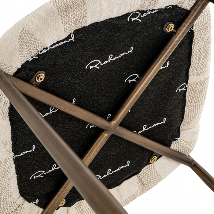 Scaun Lana (set de 2) (Grafic bej), Dims: 81.0 x 49.0 x 57.0 cm [10]