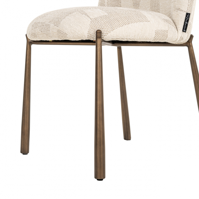 Scaun Lana (set de 2) (Grafic bej), Dims: 81.0 x 49.0 x 57.0 cm [7]