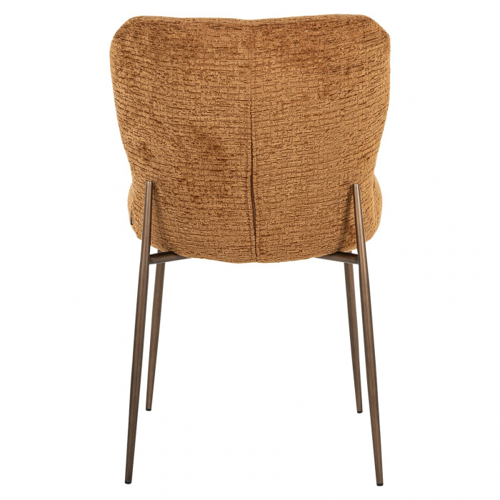 Scaun Odarby (set de 2) (cognac Fusion 28), Dims: 84.0 x 51.0 x 64.0 cm [3]