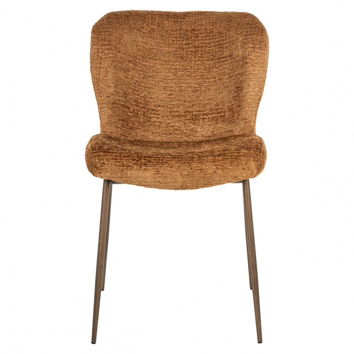 Scaun Odarby (set de 2) (cognac Fusion 28), Dims: 84.0 x 51.0 x 64.0 cm [4]