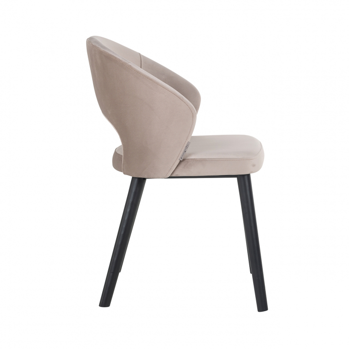 Scaun  Savoy bej  catifelat [2]