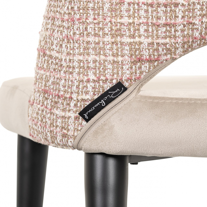 Scaun Tabitha khaki catifea/ trendy rose (Be trendy 1673 rose) [5]