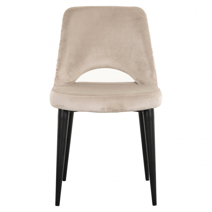 Scaun Tabitha khaki catifea/ trendy rose (Be trendy 1673 rose) [4]