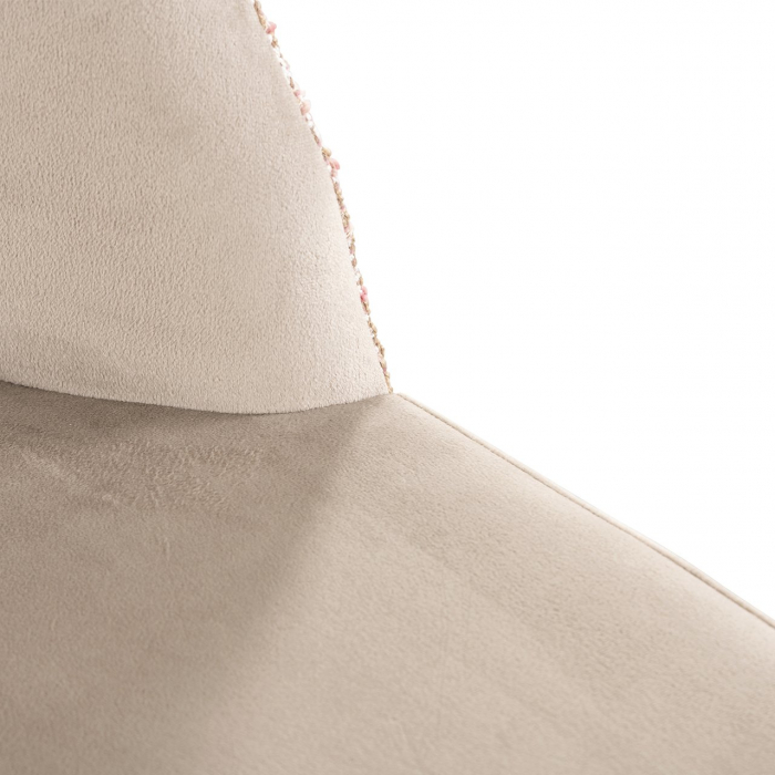 Scaun Tabitha khaki catifea/ trendy rose (Be trendy 1673 rose) [6]