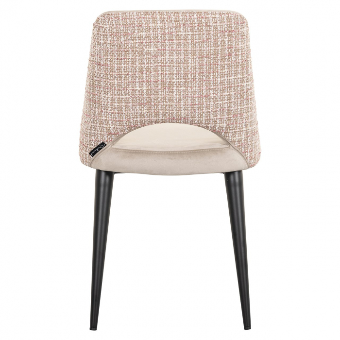Scaun Tabitha khaki catifea/ trendy rose (Be trendy 1673 rose) [3]