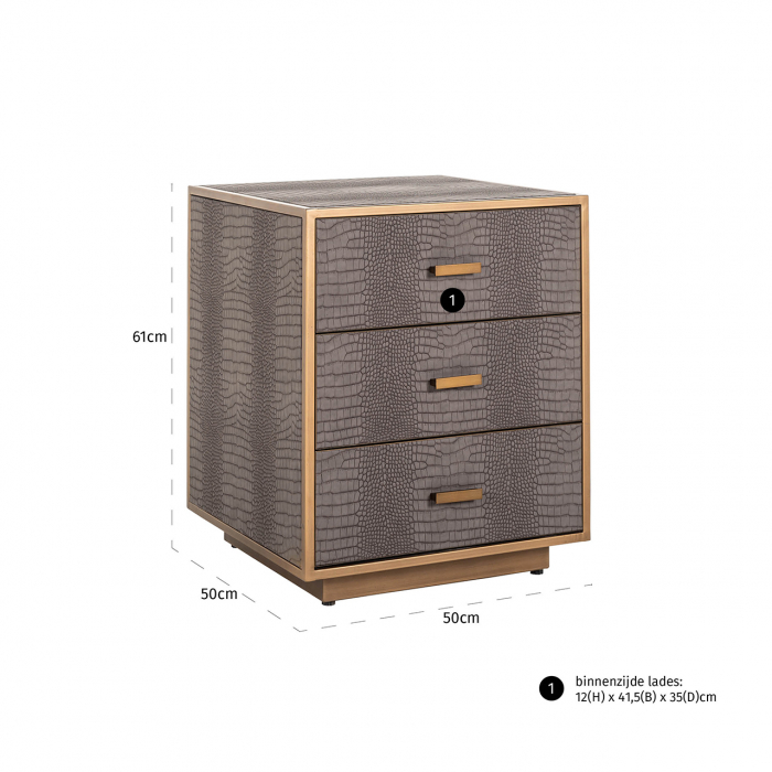 Comoda Classio 3-sertare [5]
