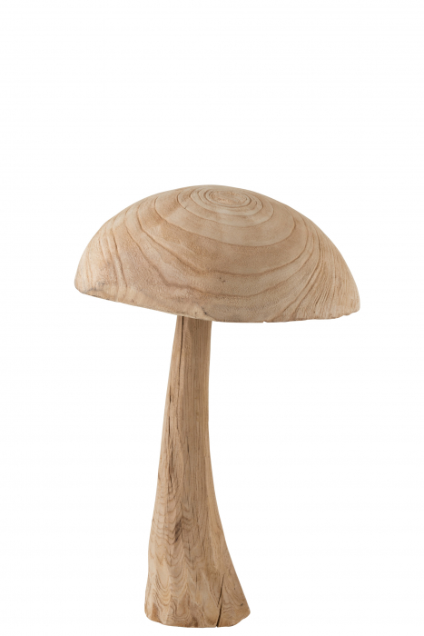 Ciuperca, Lemn, Natural, 36x33.5x60.5 cm
