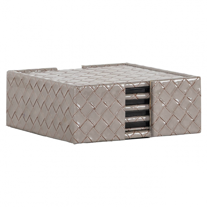 Coaster Vivi (Gri), Dims: 4.5 x 11.5 x 11.5 cm [1]