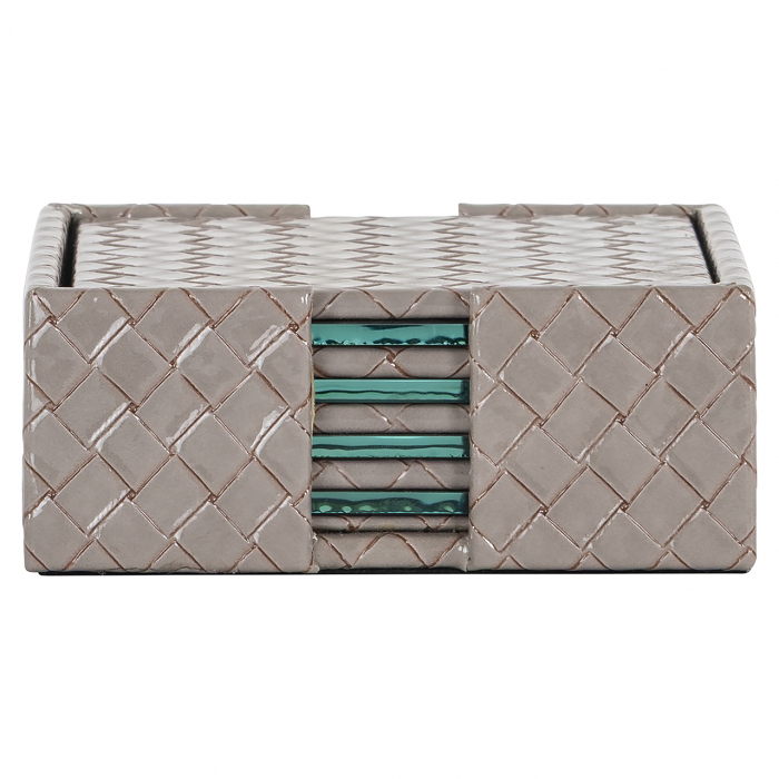 Coaster Vivi (Gri), Dims: 4.5 x 11.5 x 11.5 cm [2]