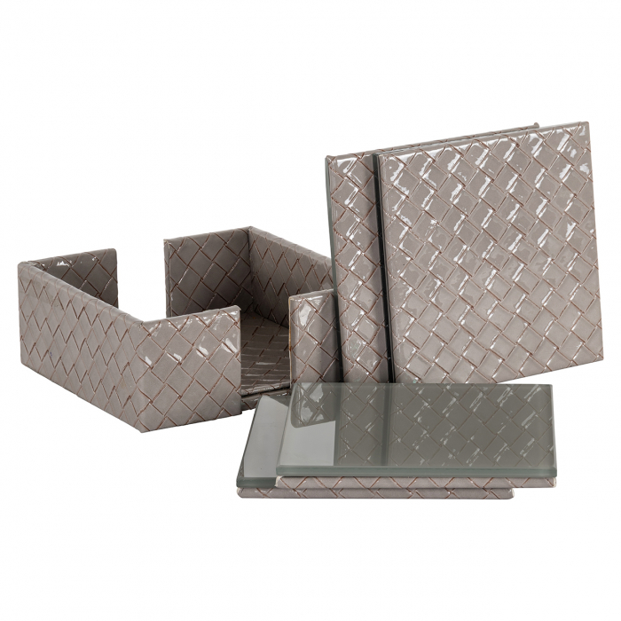 Coaster Vivi (Gri), Dims: 4.5 x 11.5 x 11.5 cm [3]