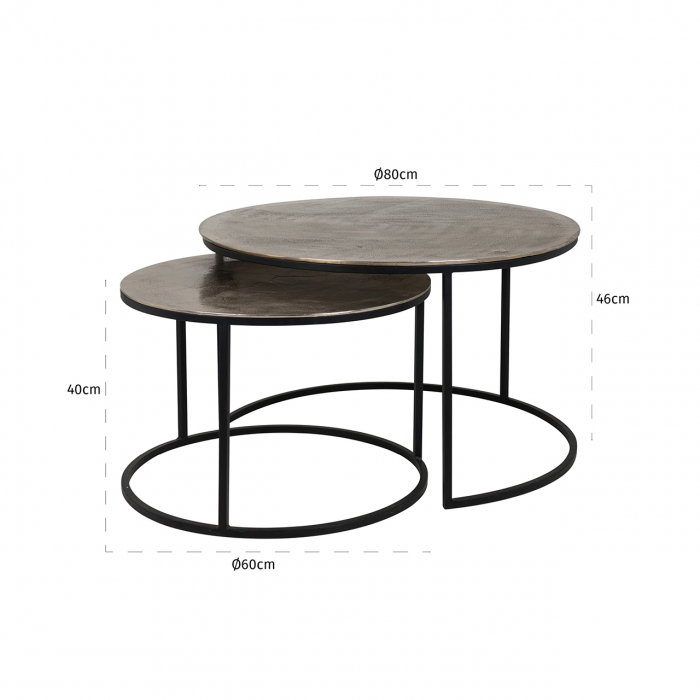 Masuta cafea Asher set 2 buc [2]