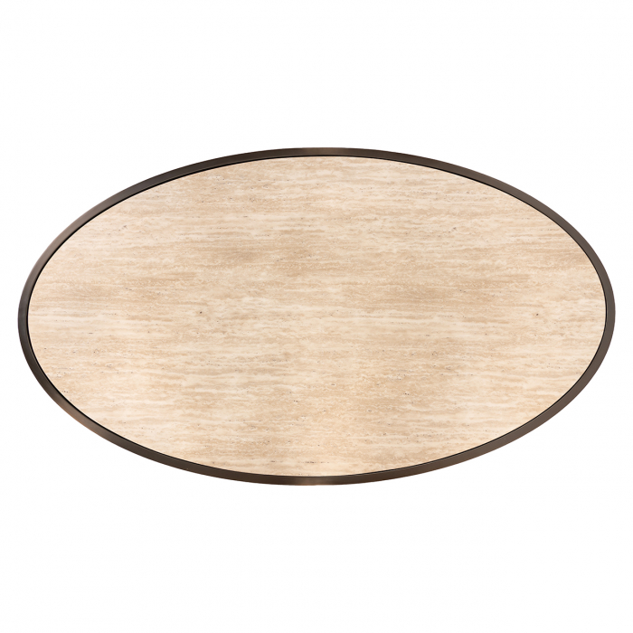 Masuta de cafea, Bonanza (bronz), Dims: 38.0 x 140.0 x 80.0 cm [4]