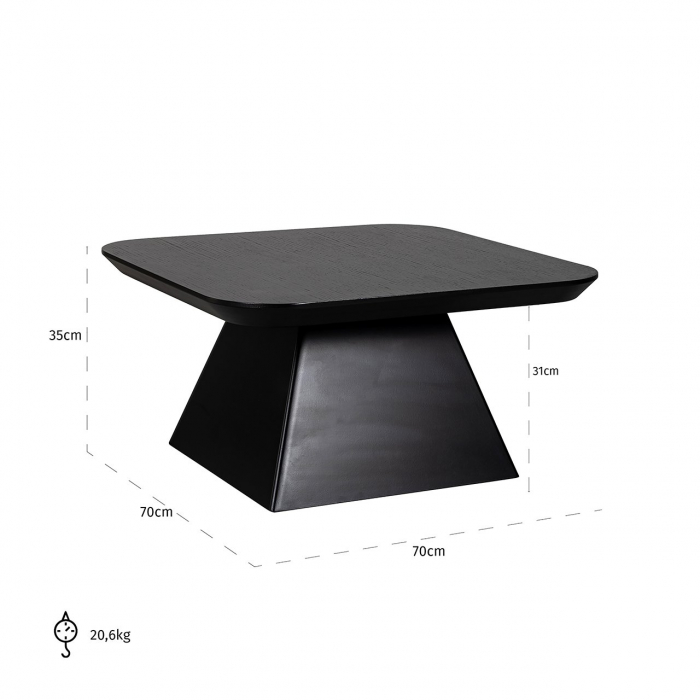 Masuta de cafea Bonvoy (Negru) [4]
