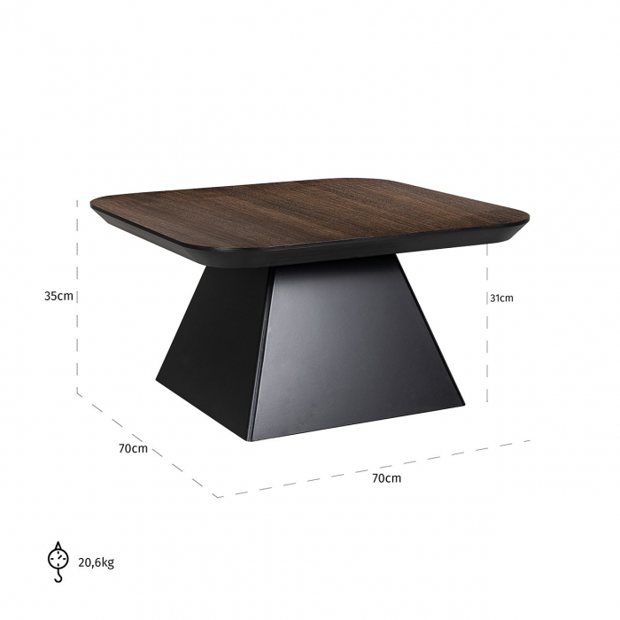 Masuta de cafea Bonvoy maro (maro) [4]