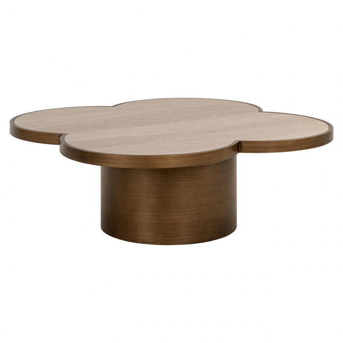 Masuta de cafea, Clover (bej), Dims: 38.0 x 120.0 x 120.0 cm [1]
