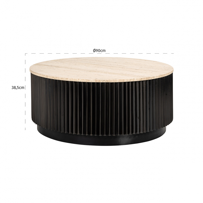 Masuta de cafea Hampton 90Ø [3]