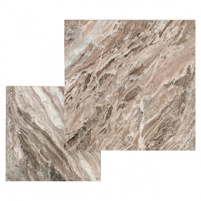 Masuta de cafea, Rashford set de 2 (piatră), Dims: 35.5 x 80.0 x 80.0 cm [4]