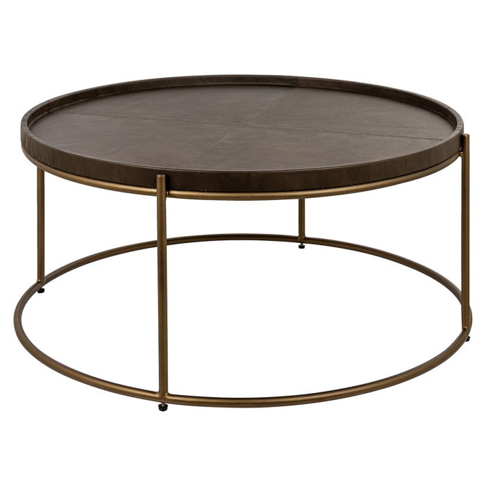 Masuta de cafea, Zillon (maro), Dims: 40.0 x 90.0 x 90.0 cm [1]