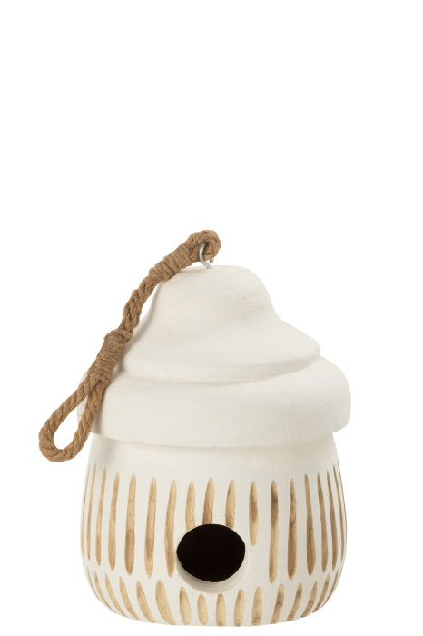 Colivie, Lemn, Alb , 20x20x26 [1]