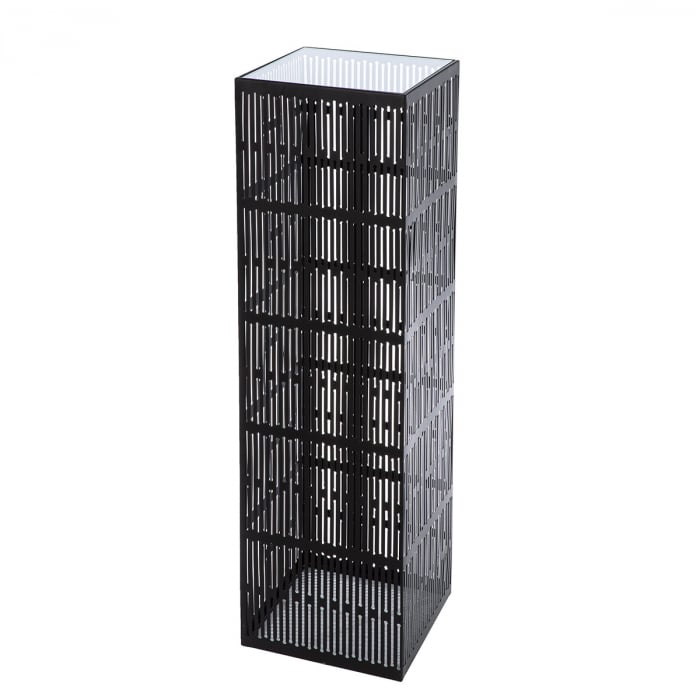 Coloana decorativa, Como, Metal, negru, PU 1, L. 27 cm, L. 27 cm, H. 100 cm [3]