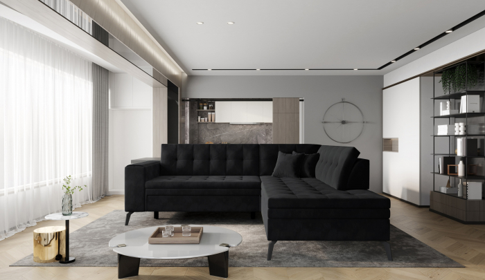 Coltar Lanvin Negru