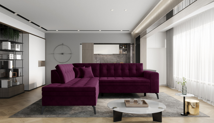 Coltar Lanvin Violet inchis