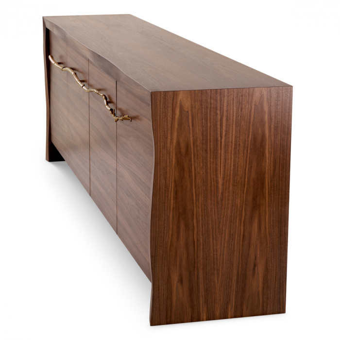 Comoda Charford, furnir din nuc, Dimensiuni: W. 240 | D. 50 | H. 79   [6]
