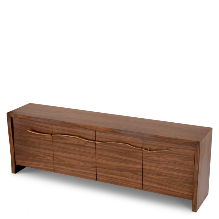 Comoda Charford, furnir din nuc, Dimensiuni: W. 240 | D. 50 | H. 79   [4]