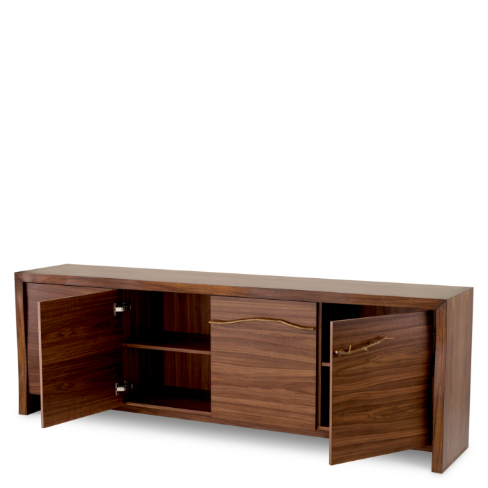 Comoda Charford, furnir din nuc, Dimensiuni: W. 240 | D. 50 | H. 79   [3]