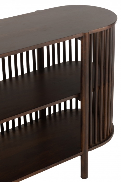 Comoda Conie, Lemn, Maro, 160x40x75 cm [7]