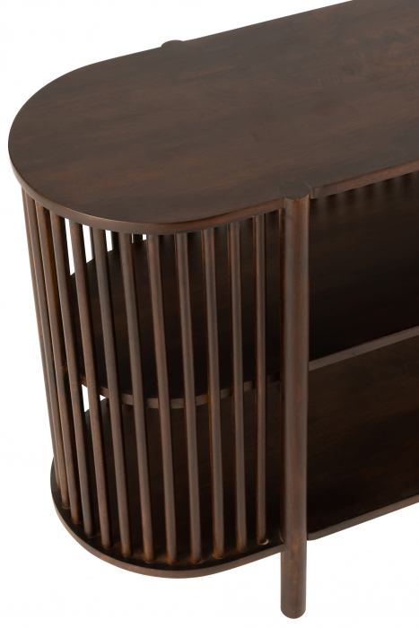 Comoda Conie, Lemn, Maro, 160x40x75 cm [6]