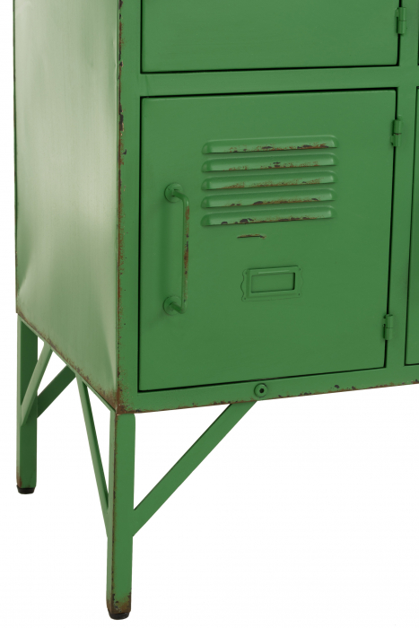 Comoda, Metal, Verde, 86x42x113.7 cm [4]