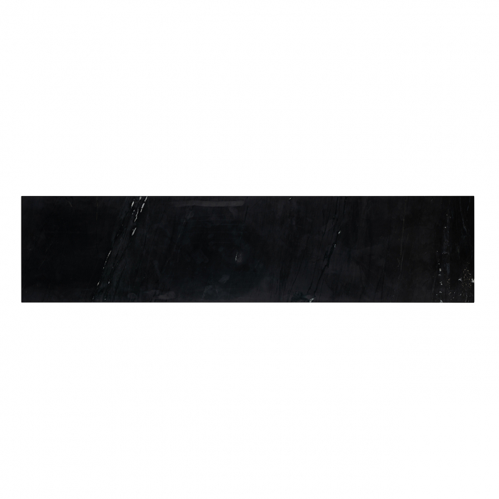 Comoda TV cu 2 usi  Ironville, MDF/Lemn/Metal/Marmura/Fier, Negru/Auriu, 50x170x40 [8]