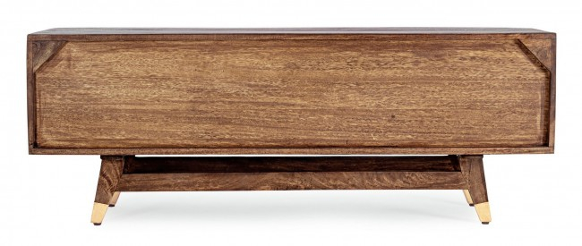 Comoda tv Dhaval, Lemn, Natur, 140x40x48 [4]