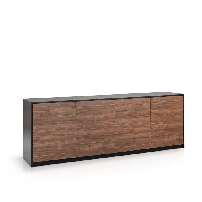 Comoda TV MILANO, Melamina, Multicolor, 238x50x83 cm lotusland.ro imagine noua elgreco.ro
