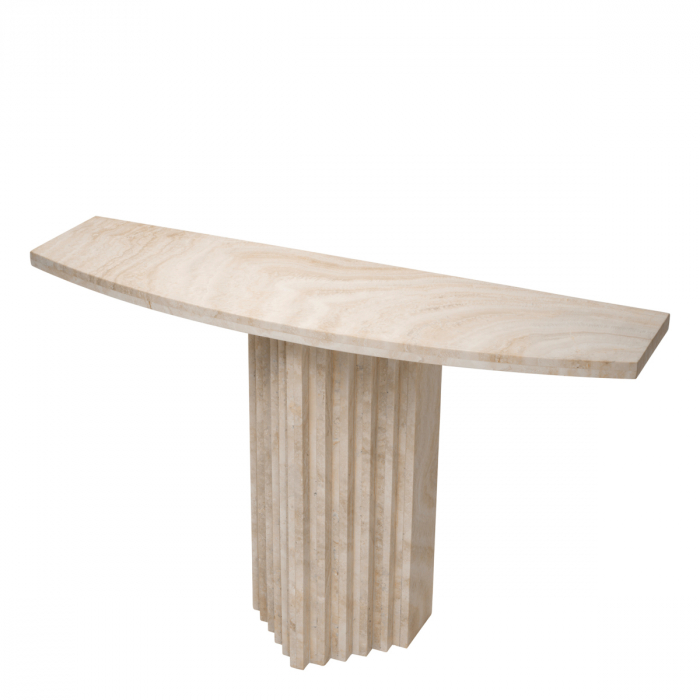 Consolă Atzaro travertin, Dims: W. 121.5 | D. 35 | H. 75.5  (CM) [3]