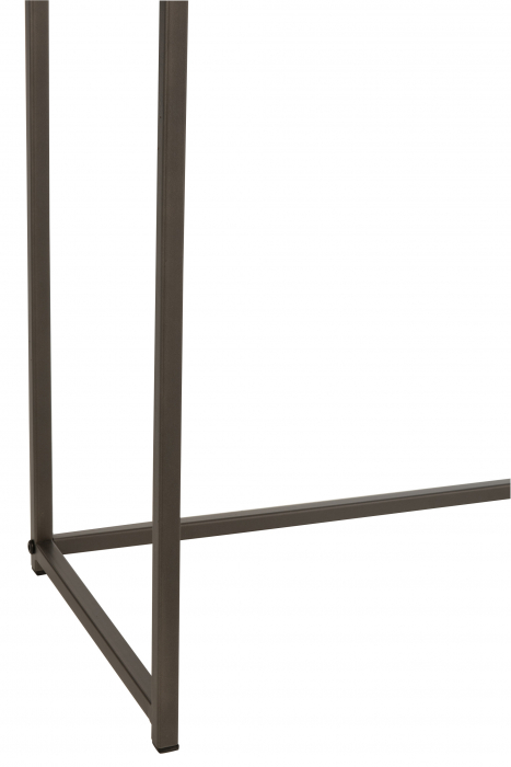 Consola cu 1 sertar, Lemn/Metal, Natural, 120x30x86 cm [6]