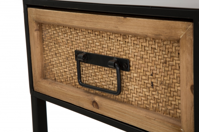 Consola Hanoi, Fier/MDF, Multicolor, 78x120x35 cm [7]