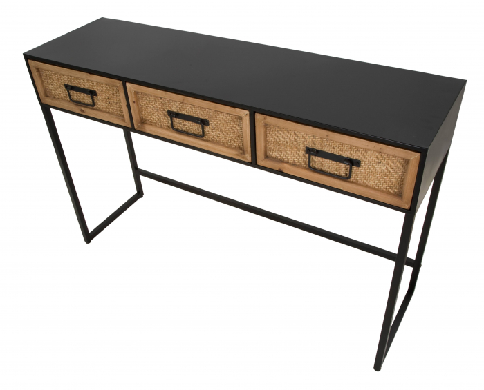Consola Hanoi, Fier/MDF, Multicolor, 78x120x35 cm [8]