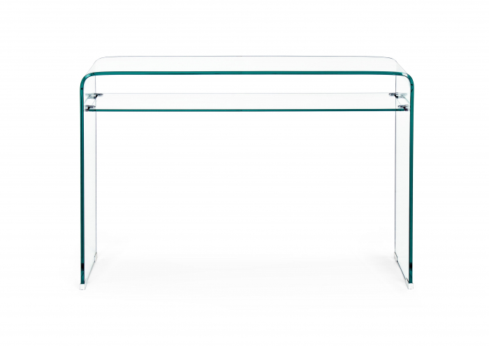 Consola Iride Rect, Sticla, Transparent, 110x35x75 cm [4]