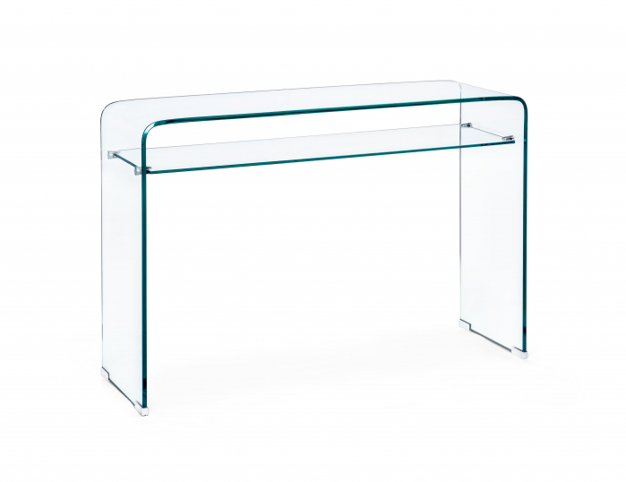 Consola Iride Rect, Sticla, Transparent, 110x35x75 cm [1]