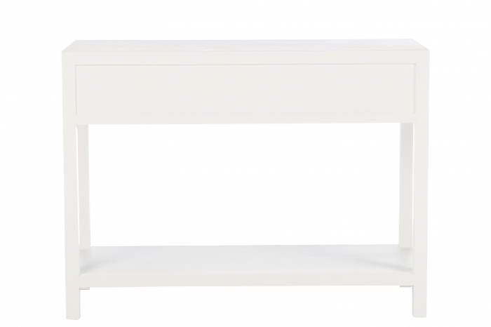 Consola, Lemn, Alb, 110.5x44x82 cm [4]