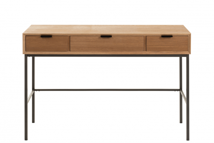 Consola, Lemn, Natural, 120x41x76 cm [2]