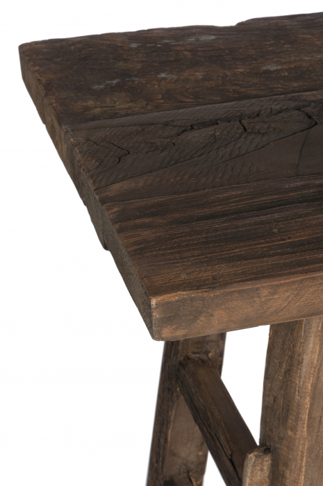 Consola, Lemn, Natural, 140.5x50x85 cm [4]