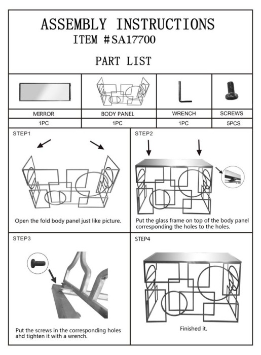 Consola Marie 120x41x81 cm [11]