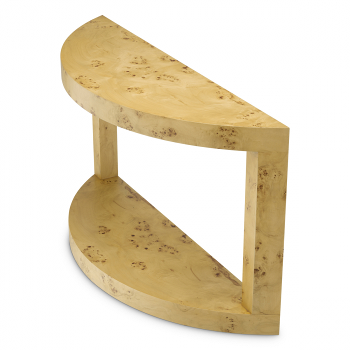 Consolă Raphael, mappa furnir burl, Dimensiuni: W. 130 | D. 41 | H. 75   [5]